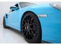 2010 Light Blue Paint to Sample Porsche 911 Turbo Coupe  photo #9