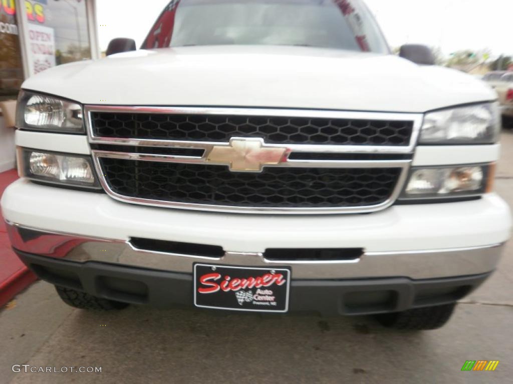 2006 Silverado 1500 Z71 Crew Cab 4x4 - Summit White / Medium Gray photo #7