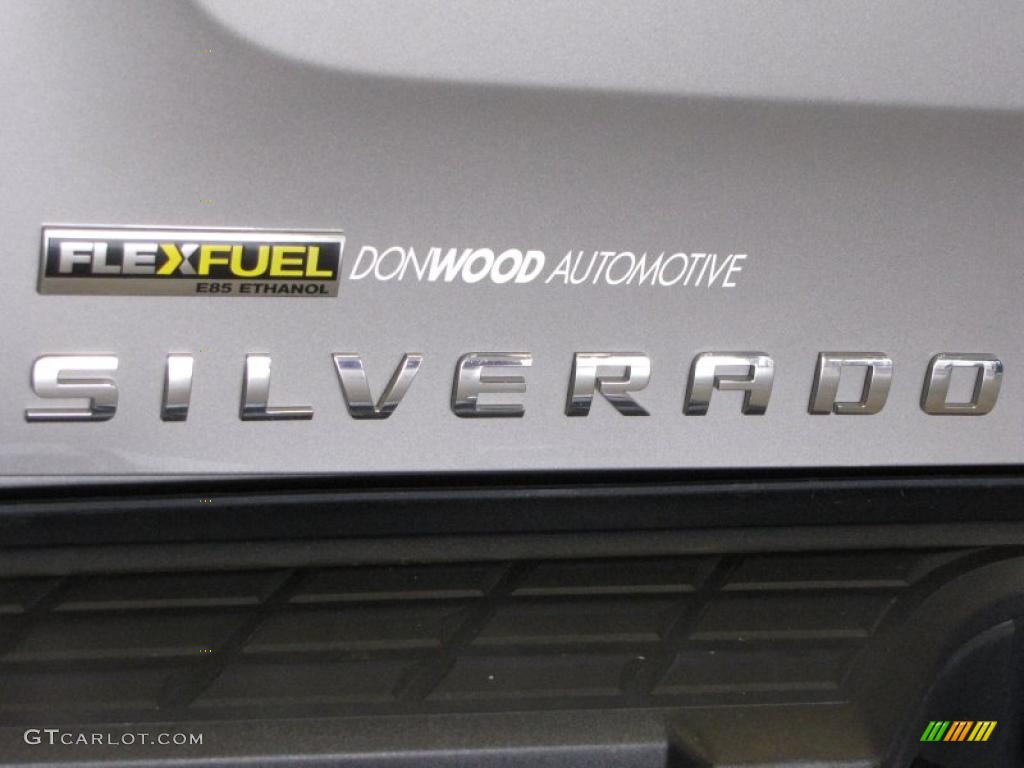 2008 Silverado 1500 LT Extended Cab 4x4 - Graystone Metallic / Ebony photo #10