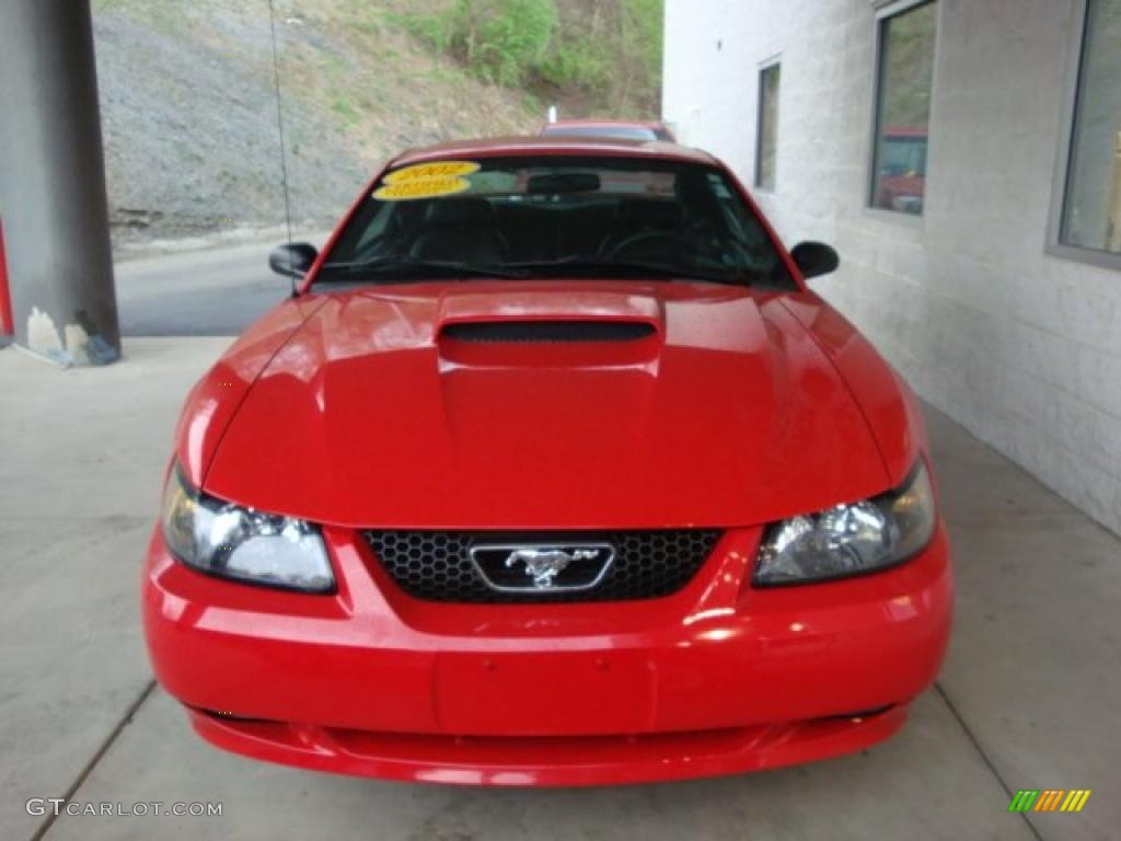 2002 Mustang GT Coupe - Torch Red / Dark Charcoal photo #6