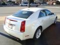 2009 White Diamond Tri-Coat Cadillac CTS Sedan  photo #4