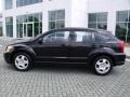 2009 Brilliant Black Crystal Pearl Dodge Caliber SXT  photo #2