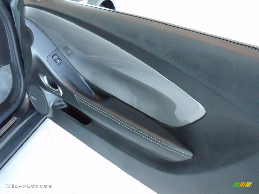 2010 Camaro SS Coupe - Cyber Gray Metallic / Gray photo #11