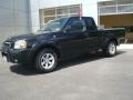 2003 Super Black Nissan Frontier XE King Cab  photo #2