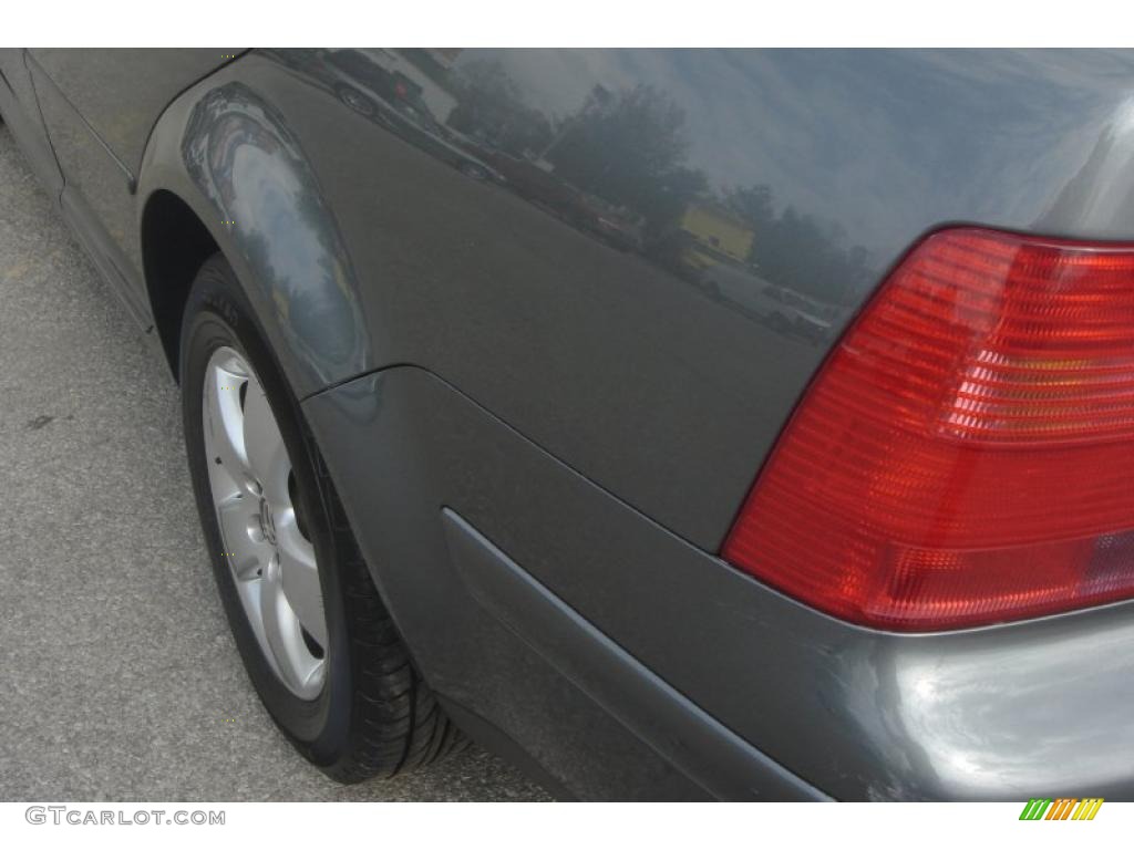 2003 Jetta GLS 1.8T Sedan - Platinum Grey Metallic / Grey photo #7