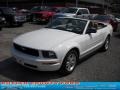 2008 Performance White Ford Mustang V6 Deluxe Convertible  photo #18