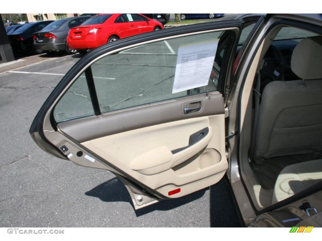 2007 Accord LX Sedan - Desert Mist Metallic / Ivory photo #15