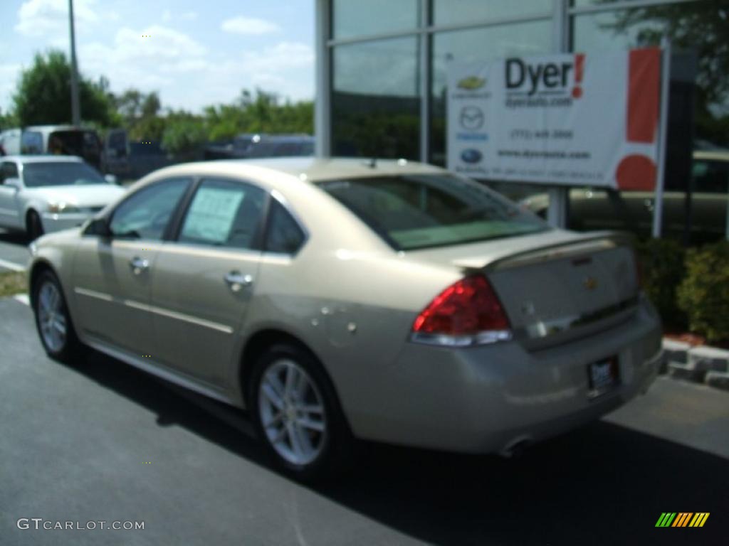 2010 Impala LTZ - Gold Mist Metallic / Neutral photo #5