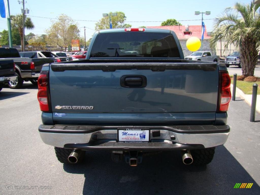 2006 Silverado 1500 Z71 Extended Cab 4x4 - Blue Granite Metallic / Dark Charcoal photo #7