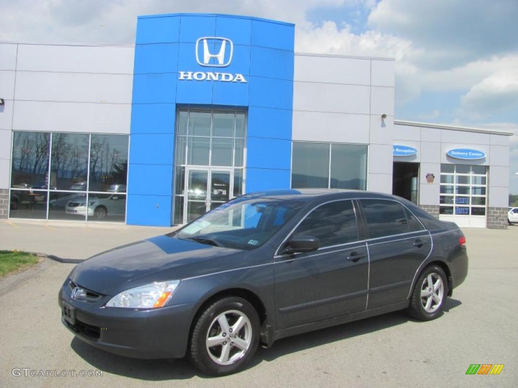 2003 Accord EX Sedan - Graphite Pearl / Gray photo #1