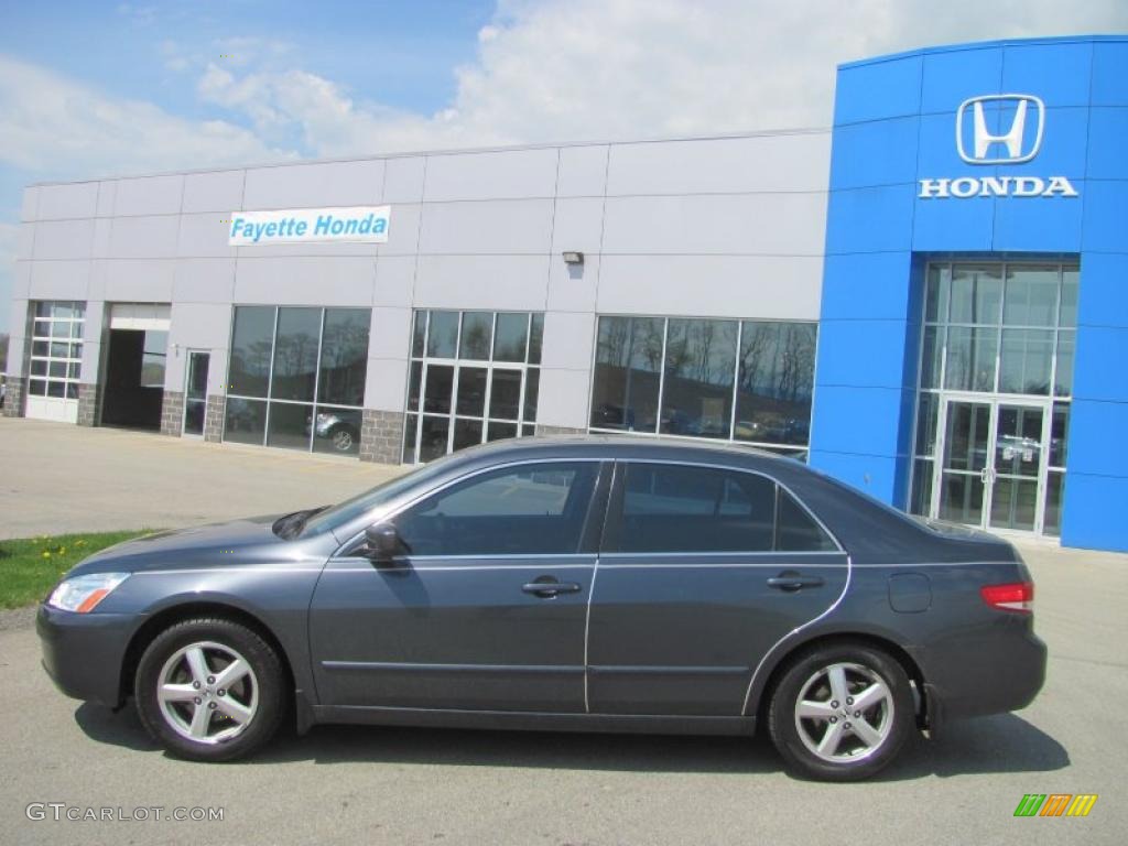 2003 Accord EX Sedan - Graphite Pearl / Gray photo #2