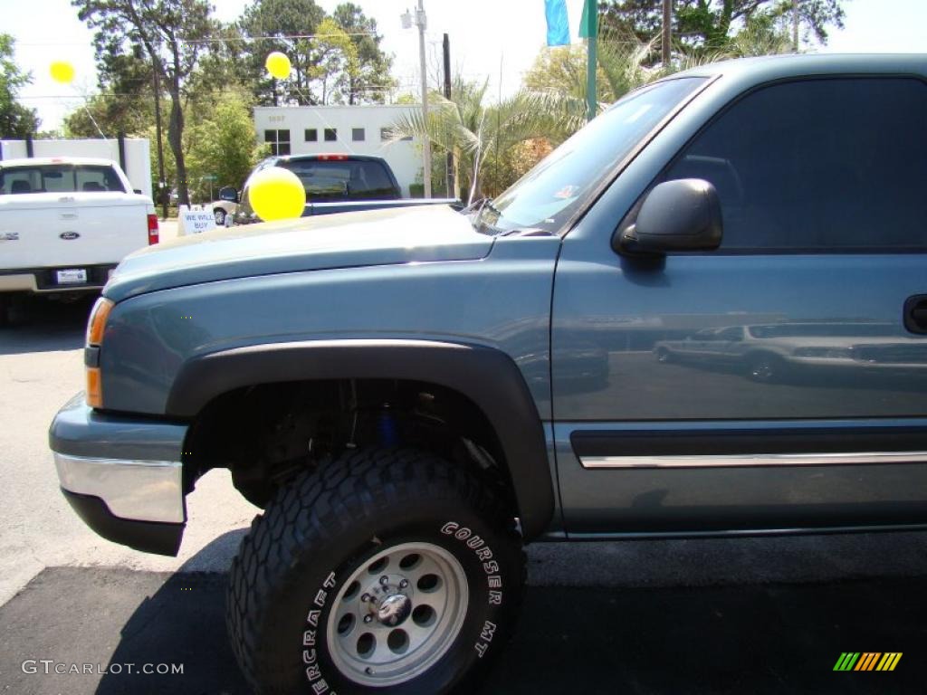 2006 Silverado 1500 Z71 Extended Cab 4x4 - Blue Granite Metallic / Dark Charcoal photo #37