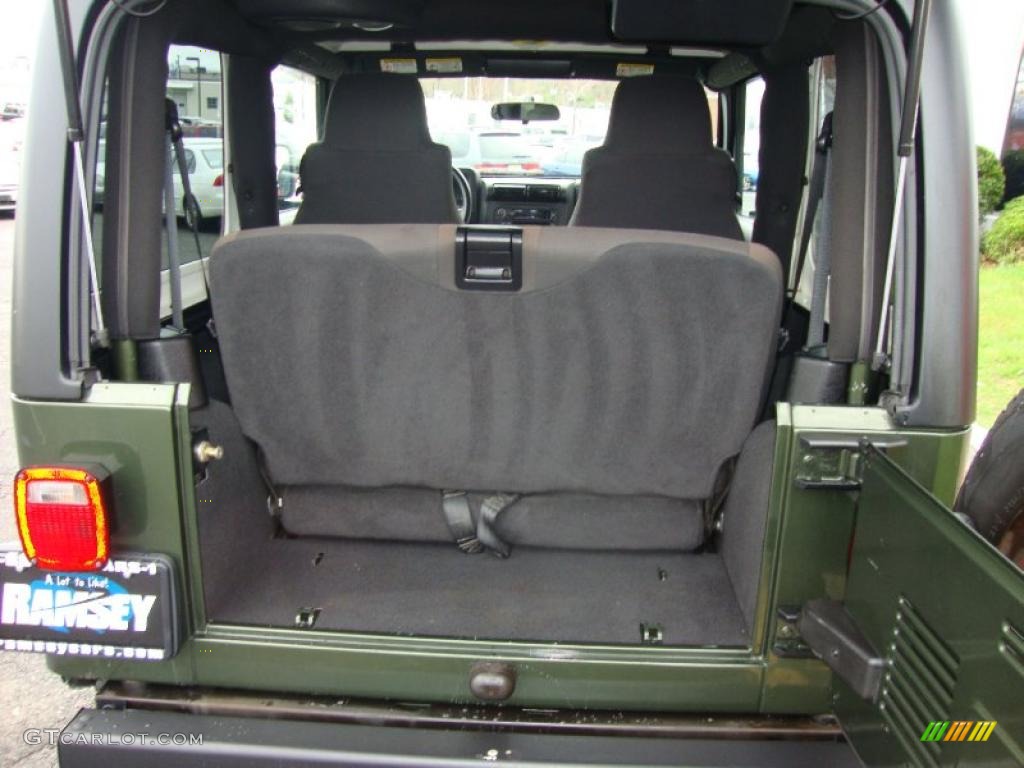 2006 Wrangler X 4x4 - Jeep Green Metallic / Dark Slate Gray photo #32