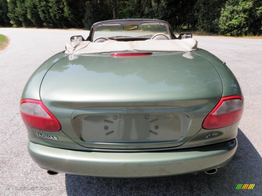 1999 XK XK8 Convertible - Alpine Green / Cashmere photo #8