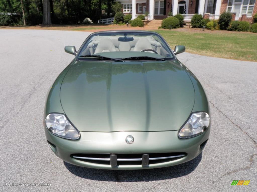 1999 XK XK8 Convertible - Alpine Green / Cashmere photo #15