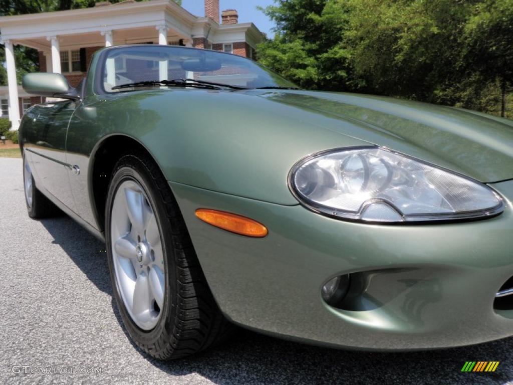 1999 XK XK8 Convertible - Alpine Green / Cashmere photo #20