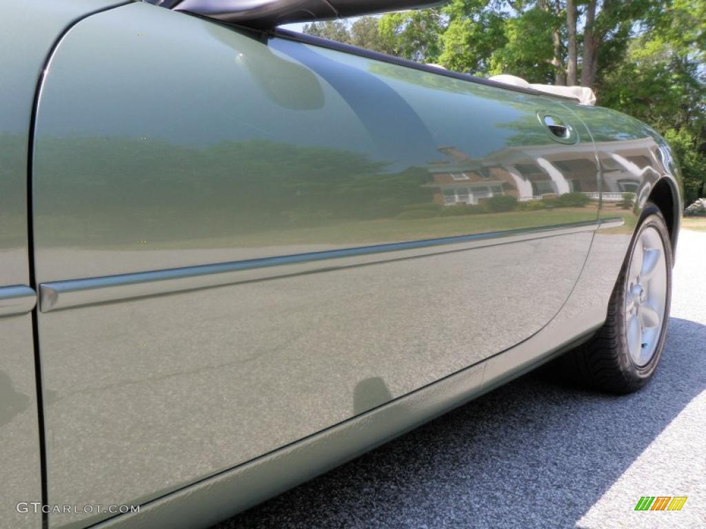 1999 XK XK8 Convertible - Alpine Green / Cashmere photo #22