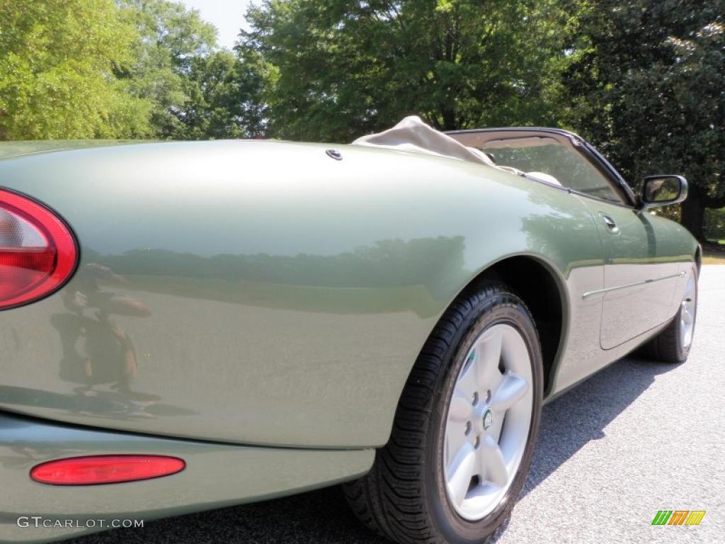 1999 XK XK8 Convertible - Alpine Green / Cashmere photo #24