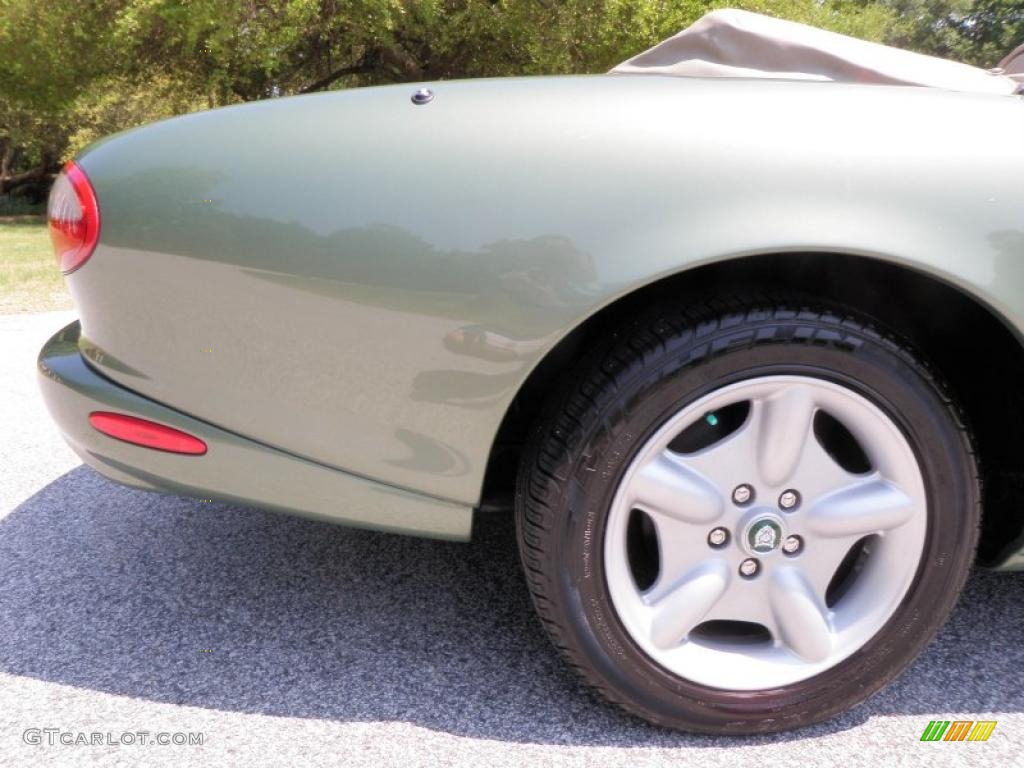 1999 XK XK8 Convertible - Alpine Green / Cashmere photo #28