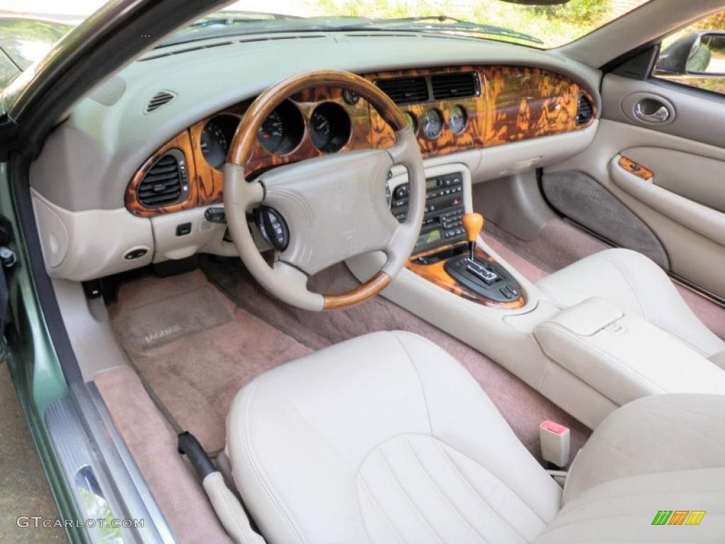 1999 XK XK8 Convertible - Alpine Green / Cashmere photo #34