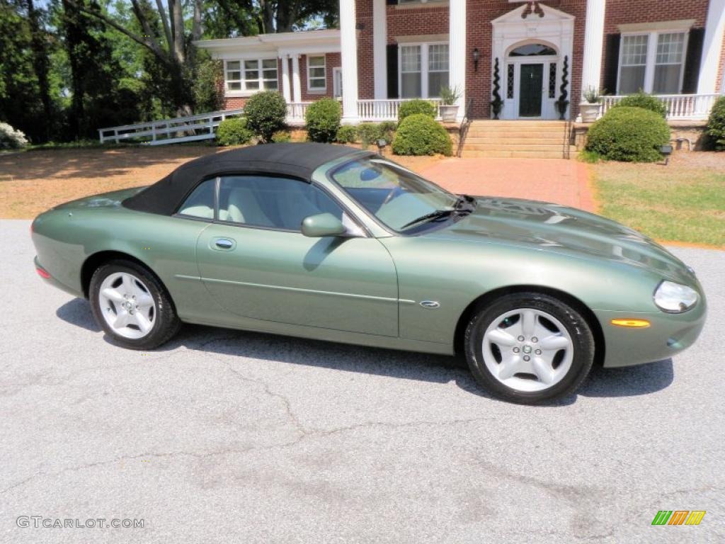 1999 XK XK8 Convertible - Alpine Green / Cashmere photo #59