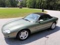 1999 Alpine Green Jaguar XK XK8 Convertible  photo #60