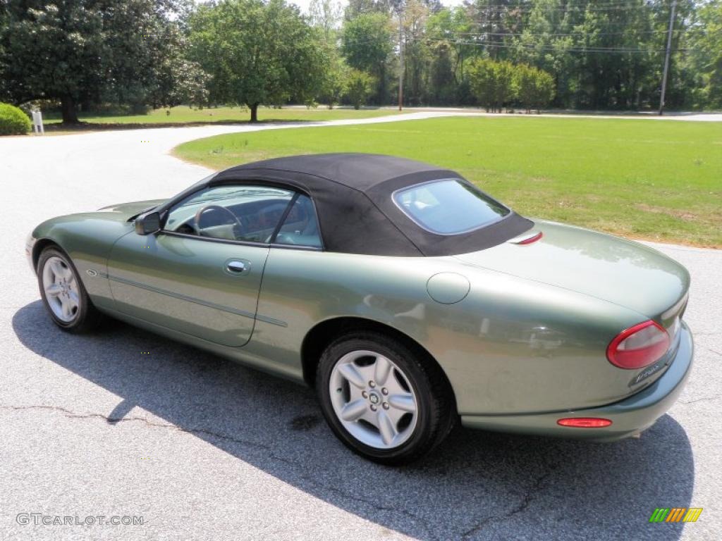 1999 XK XK8 Convertible - Alpine Green / Cashmere photo #61
