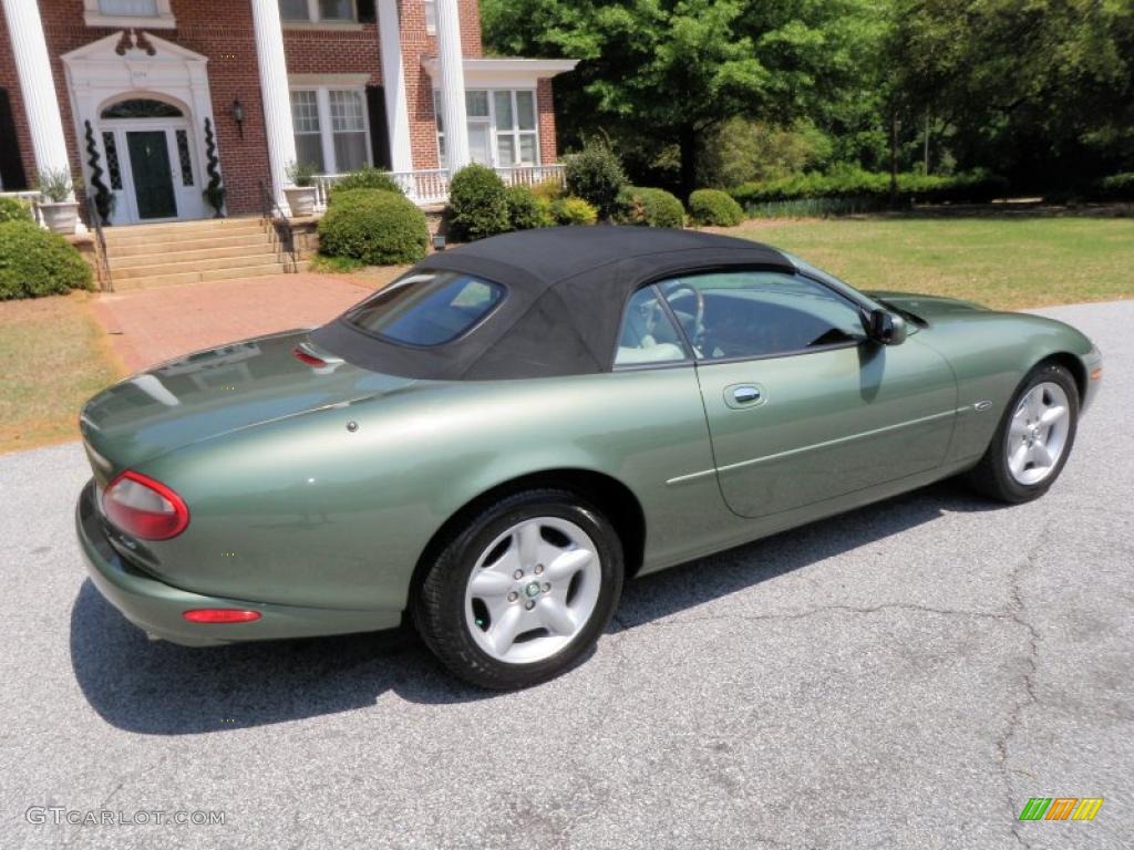 1999 XK XK8 Convertible - Alpine Green / Cashmere photo #62