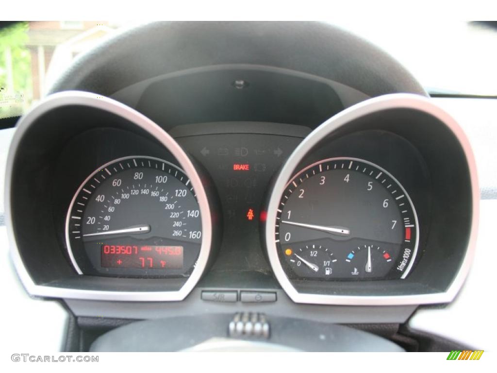 2007 Z4 3.0si Roadster - Jet Black / Dream Red photo #21