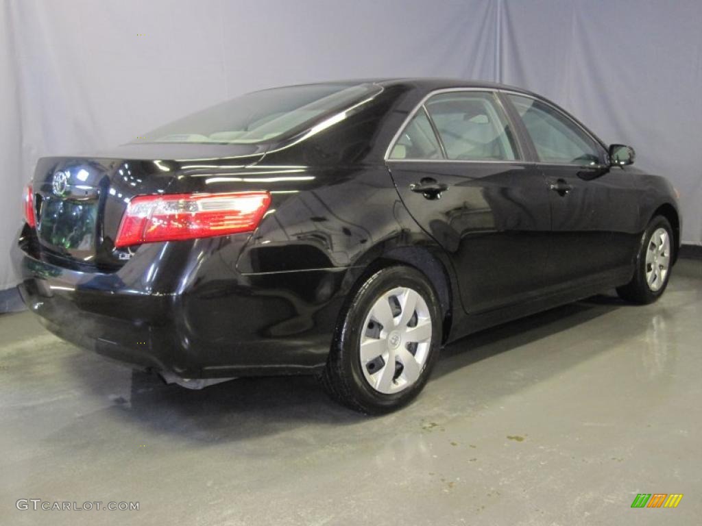 2007 Camry LE - Black / Bisque photo #3