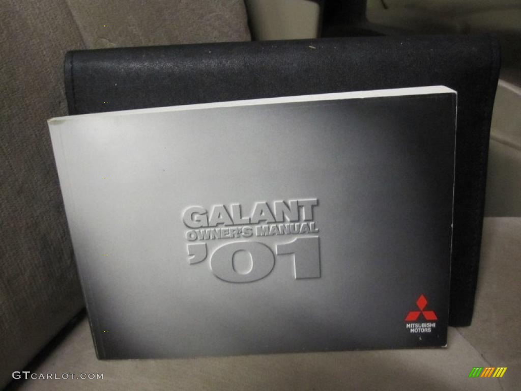 2001 Galant ES - Sherwood Green Pearl / Tan photo #8