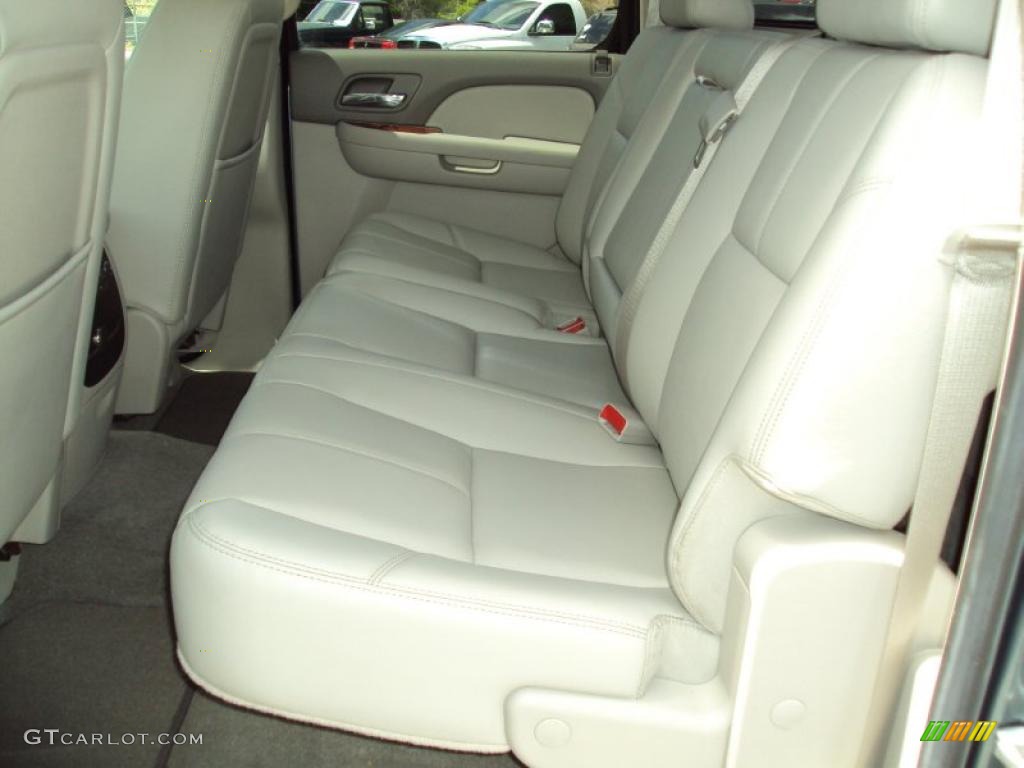 2007 Sierra 1500 SLT Crew Cab - Stealth Gray Metallic / Dark Titanium/Light Titanium photo #5