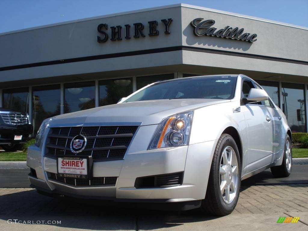 2009 CTS Sedan - Radiant Silver / Light Titanium/Ebony photo #1