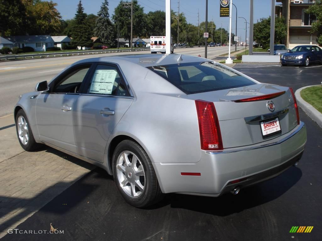 2009 CTS Sedan - Radiant Silver / Light Titanium/Ebony photo #6