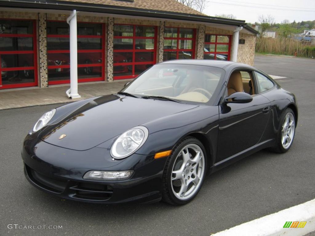 Midnight Blue Metallic Porsche 911