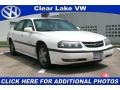 2001 White Chevrolet Impala LS  photo #1