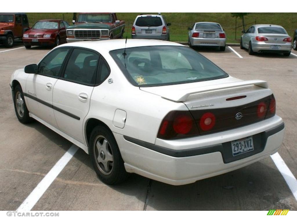 2001 Impala LS - White / Medium Gray photo #2