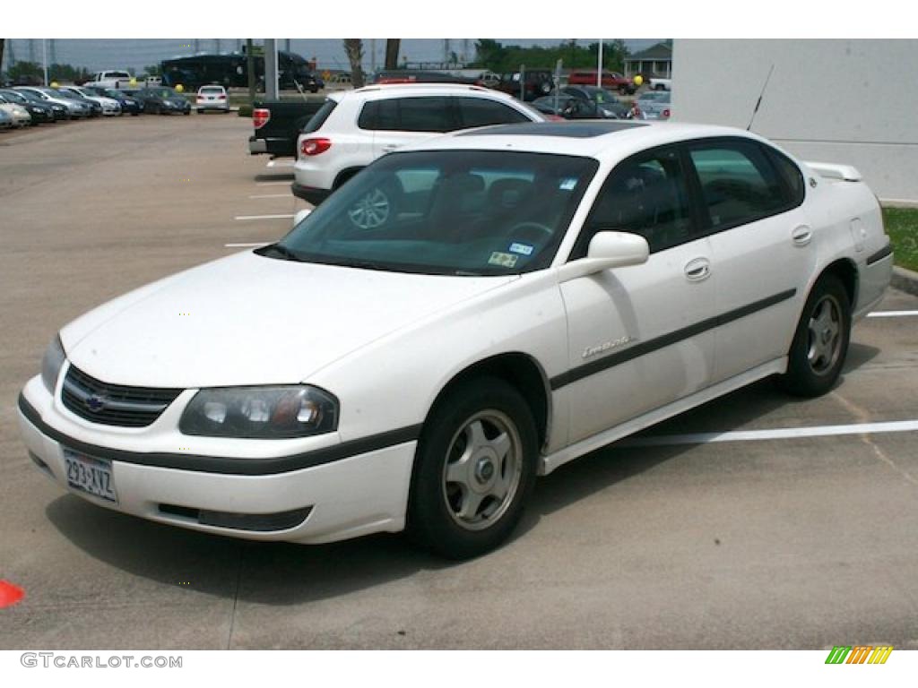 2001 Impala LS - White / Medium Gray photo #3