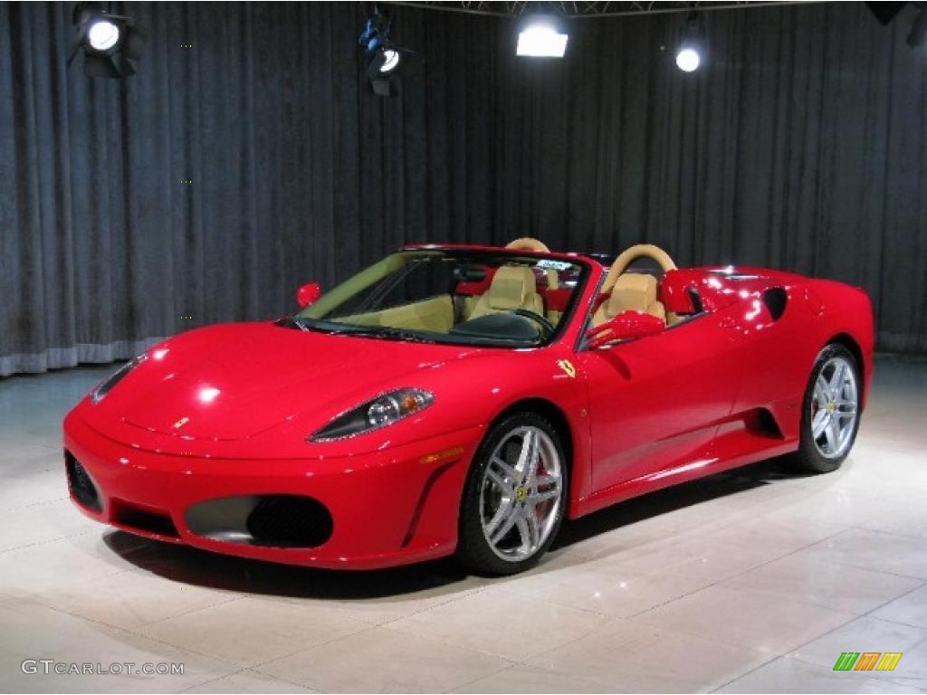 Red Ferrari F430
