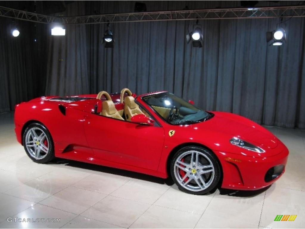 2005 F430 Spider F1 - Red / Beige photo #3