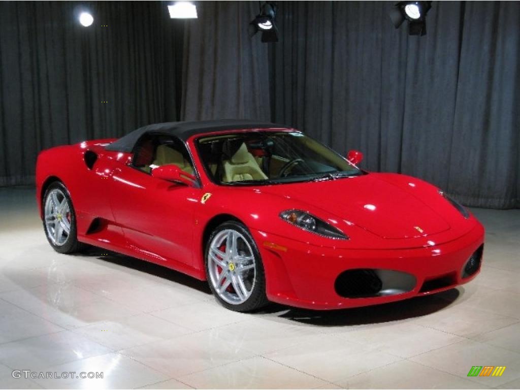 2005 F430 Spider F1 - Red / Beige photo #17
