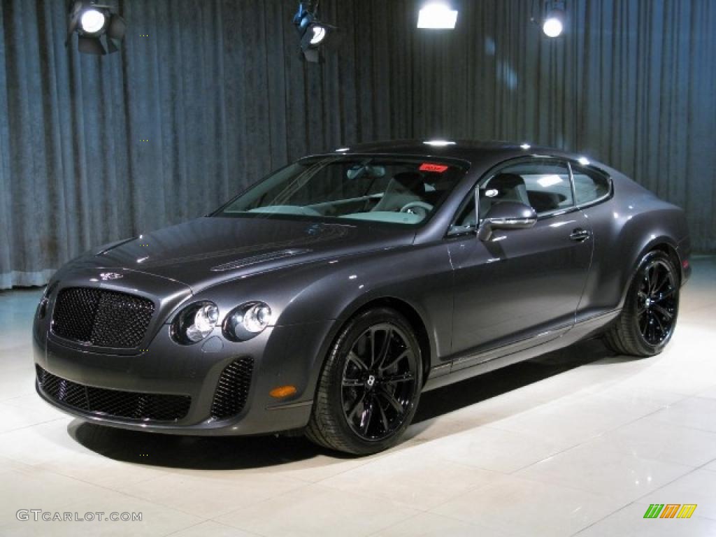 2010 Continental GT Supersports - Anthracite / Beluga/Porpoise photo #1