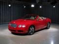 2007 St. James Red Bentley Continental GTC   photo #1
