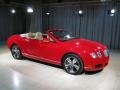 2007 St. James Red Bentley Continental GTC   photo #3