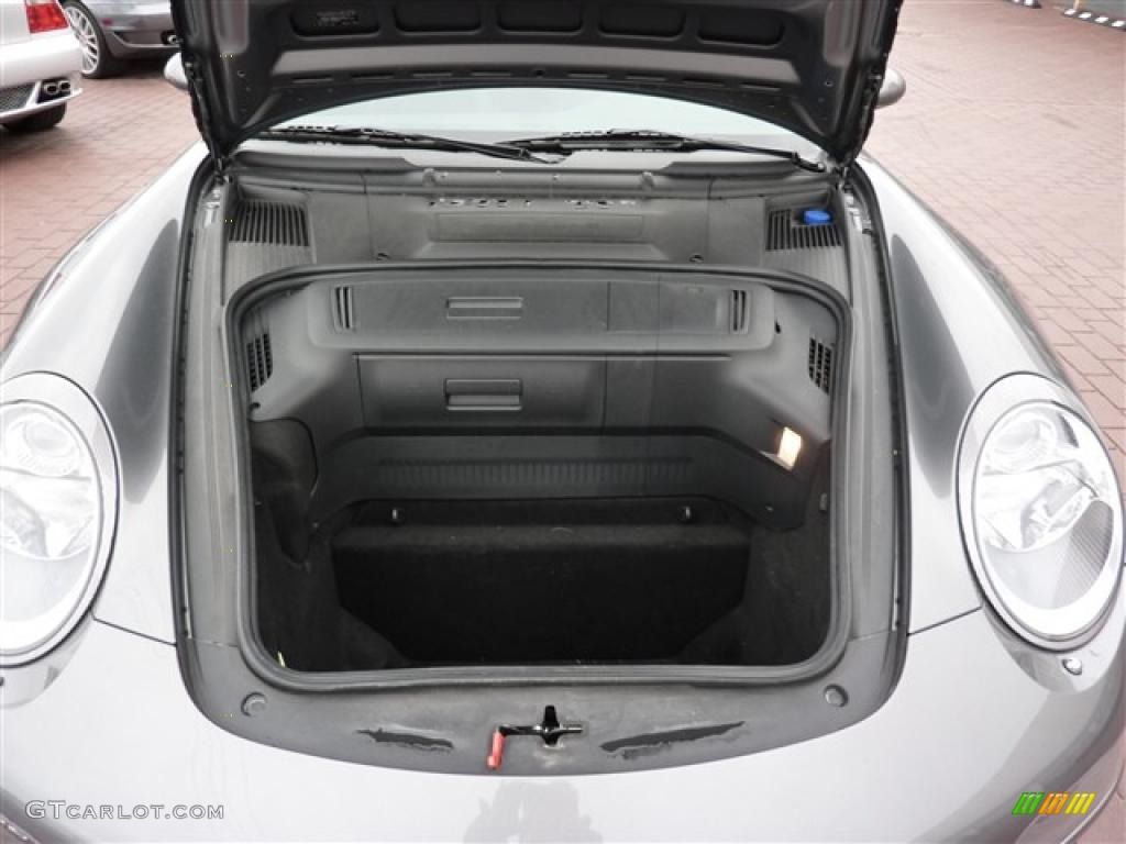 2008 911 Carrera Coupe - Meteor Grey Metallic / Black photo #9