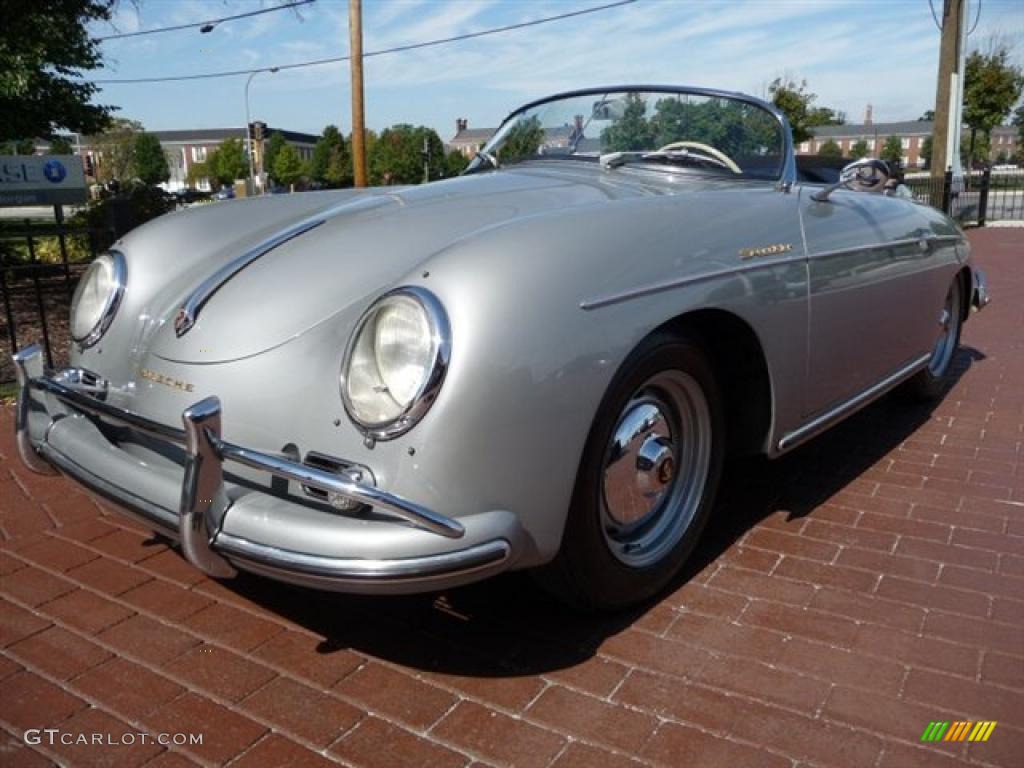 1958 356 1600 Speedster - Silver / Black photo #4
