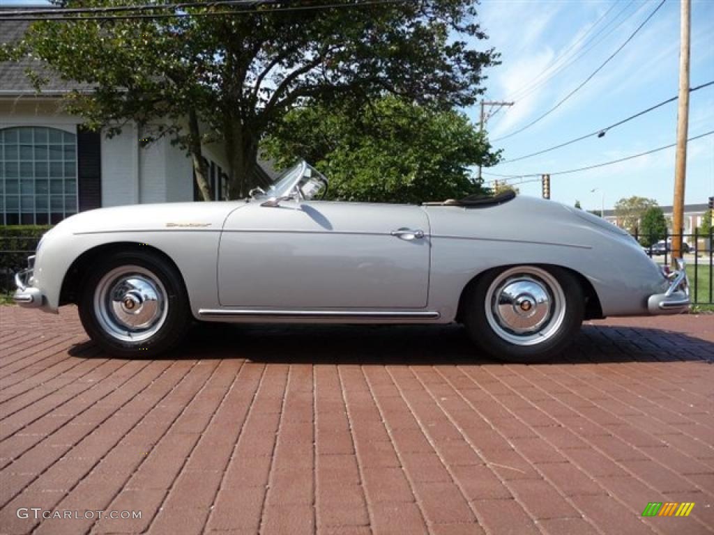 1958 356 1600 Speedster - Silver / Black photo #5