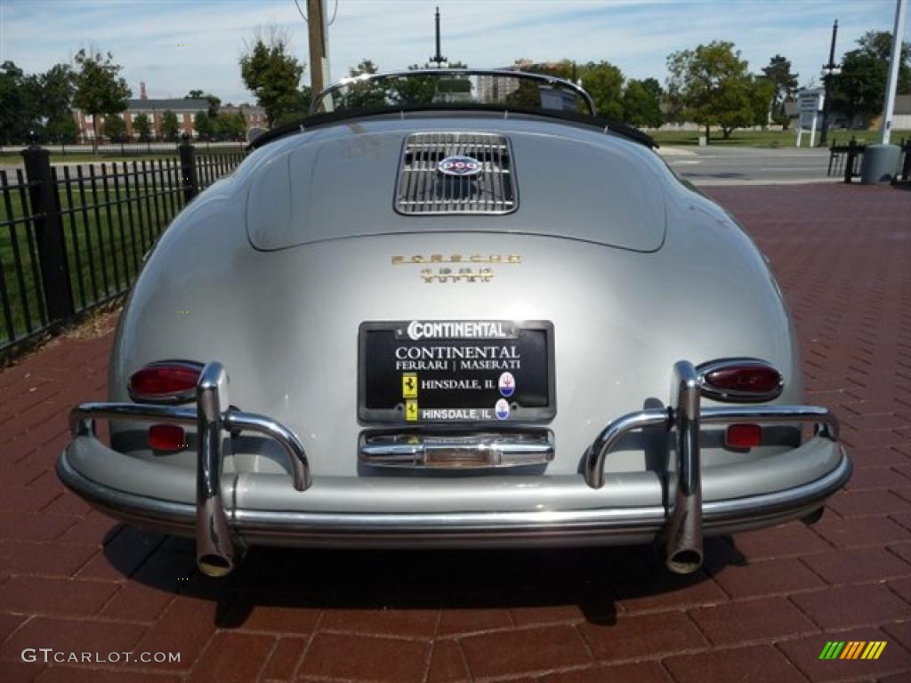 1958 356 1600 Speedster - Silver / Black photo #7