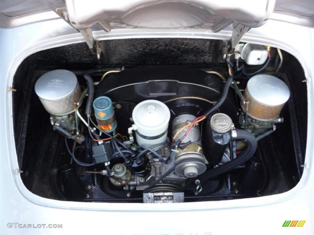 1958 356 1600 Speedster - Silver / Black photo #8