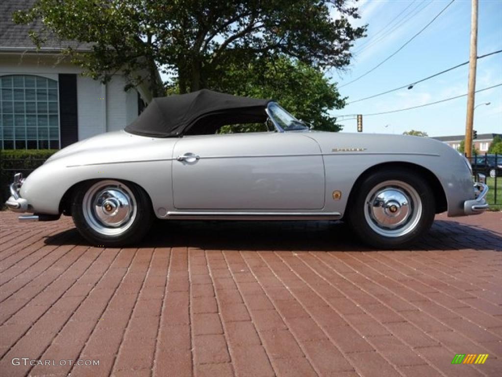1958 356 1600 Speedster - Silver / Black photo #11
